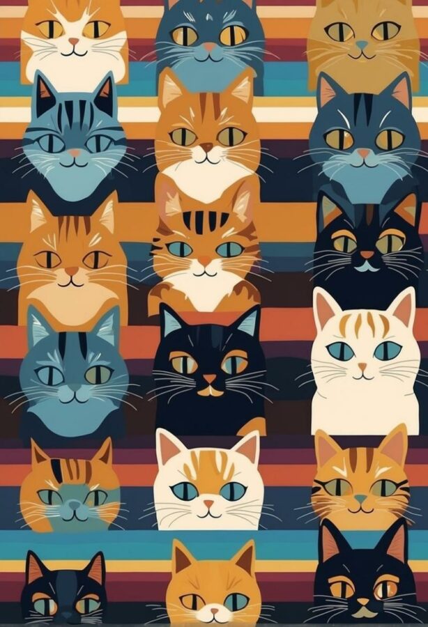Cute cat graphics