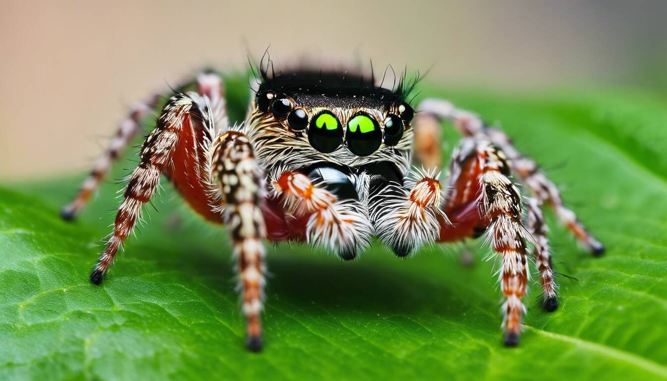 are jumping spiders friendly