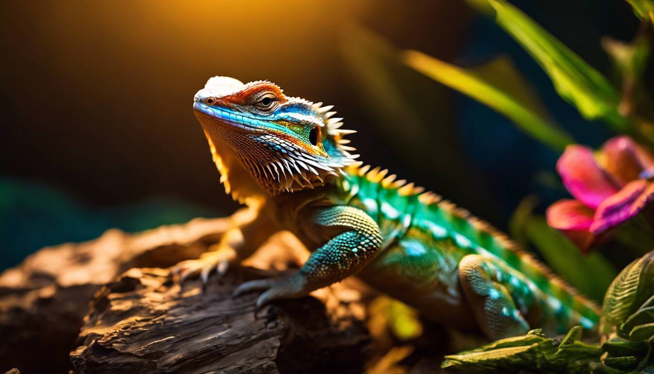 bearded dragon gender flashlight