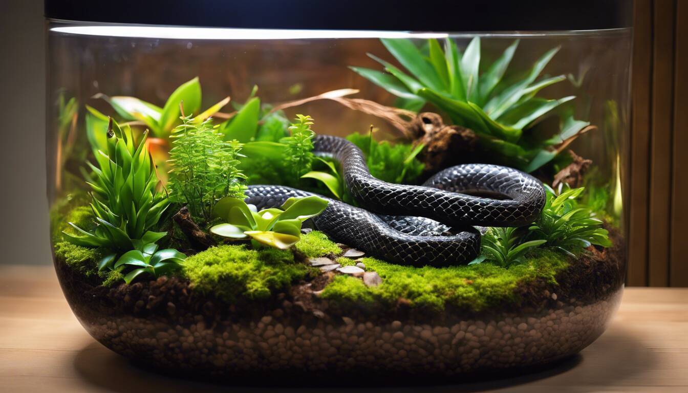 best substrate for mexican black kingsnake