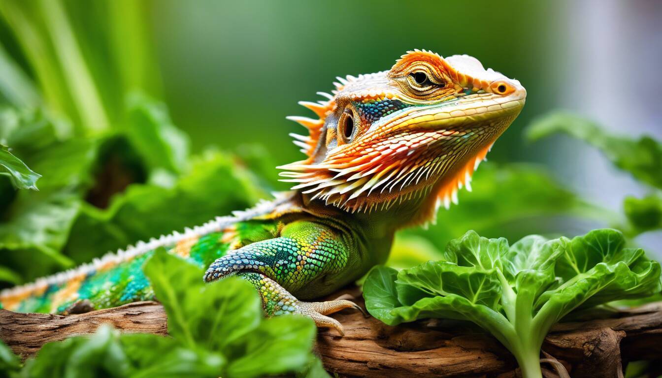 can bearded dragons have lettuce