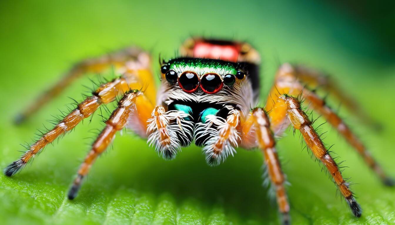 coolest jumping spiders