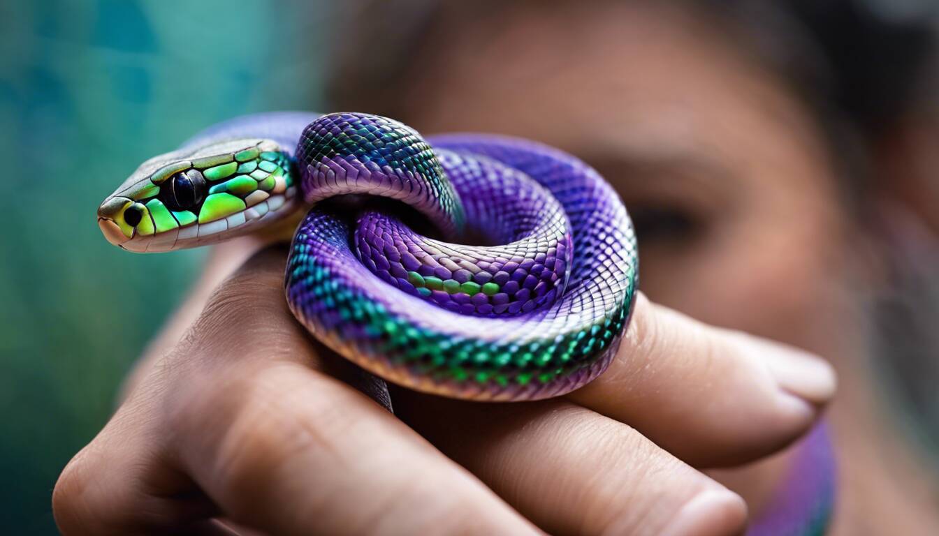 finger snake pet