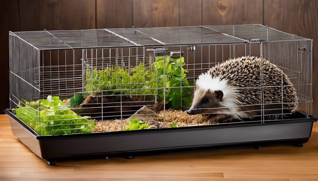 hedgehog cage setup
